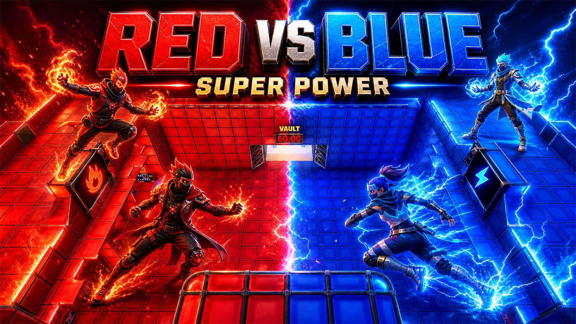 ULTIMATE RED VS BLUE HEROES