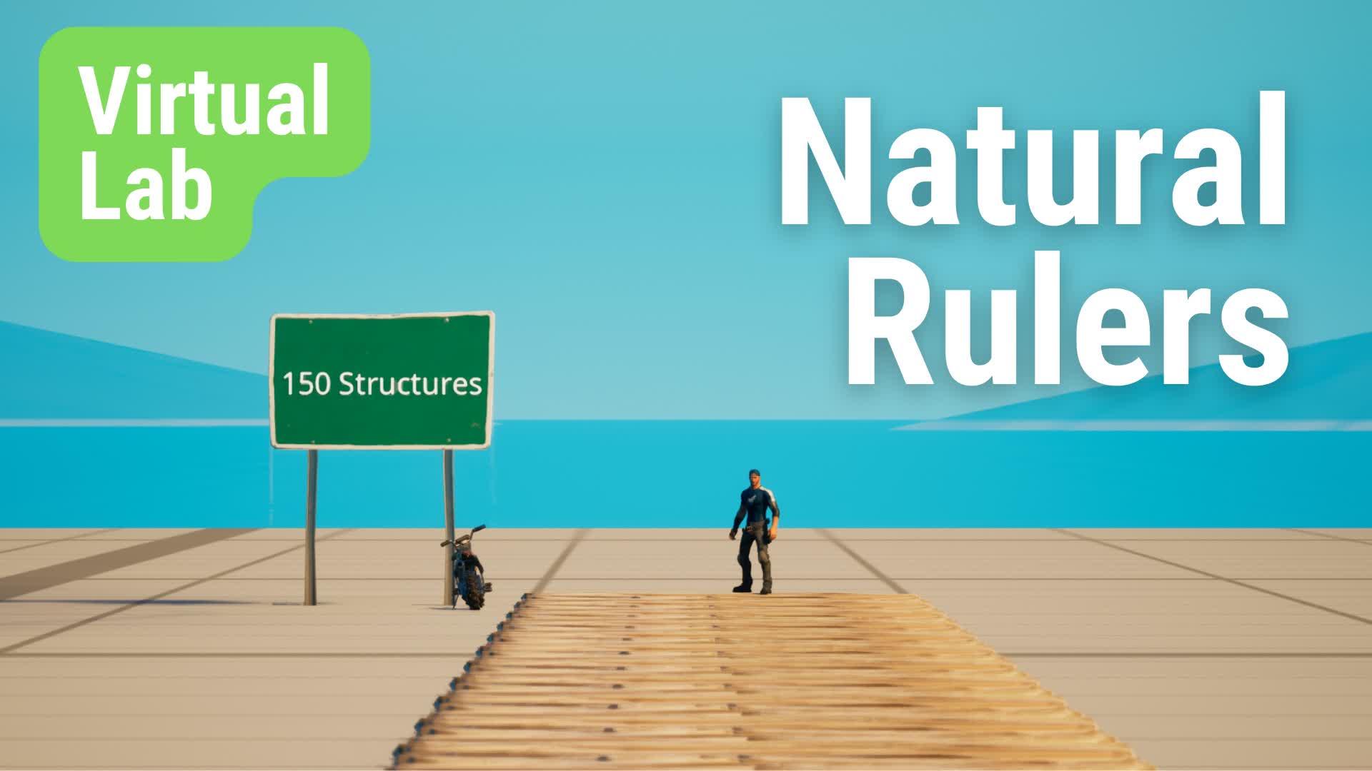 Virtual Lab Calibrating Natural Rulers 983105473183 by stembite Fortnite Creative Map Code