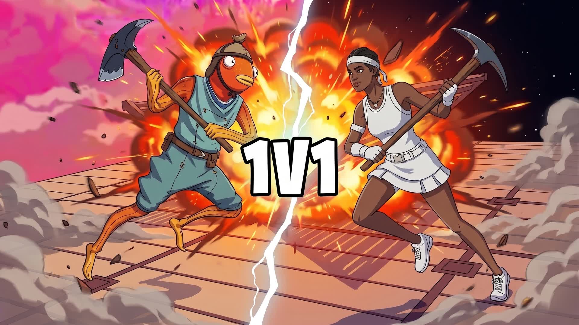 1v1 Build Figth Classic! Infinite Temple