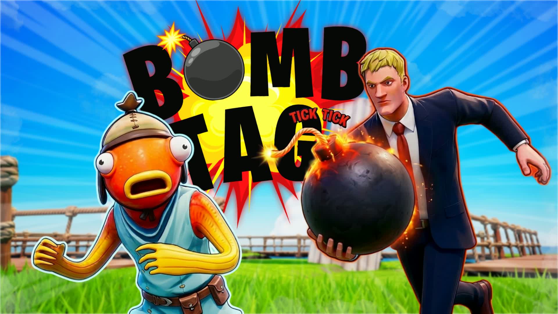 爆弾タグ - 全員