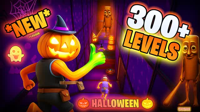 🎃Halloween Night Parkour 300+🎃