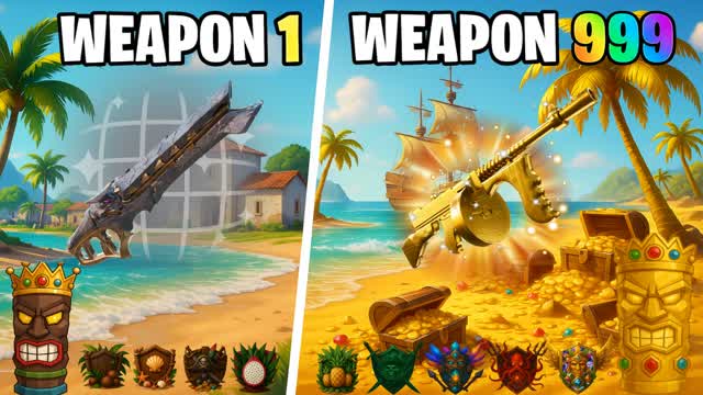 🏝️TIKI ISLAND GUNGAME🗿