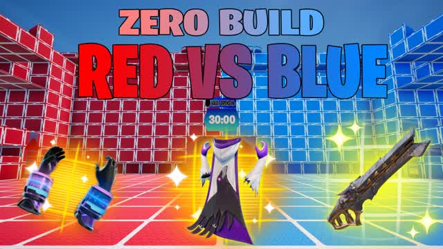 [UPDATED] ZERO BUILD RED VS BLUE 🔴🔵