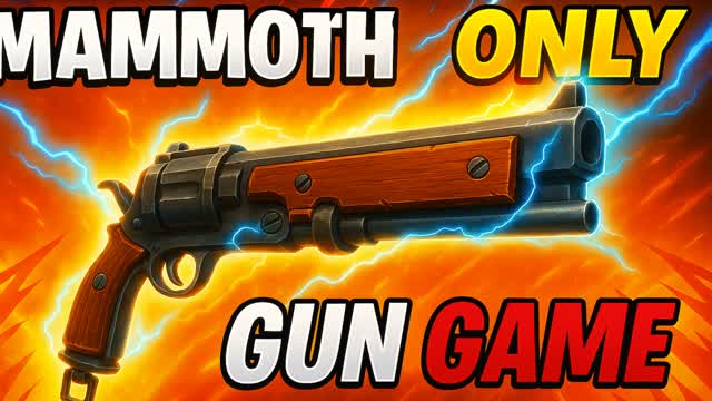 MAMMOTH REVOLVER ONLY - GUN GAME 🎯