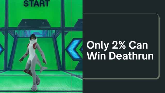 Only 2% Can Win Deathrun