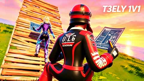 T3ely 1v1 build fight