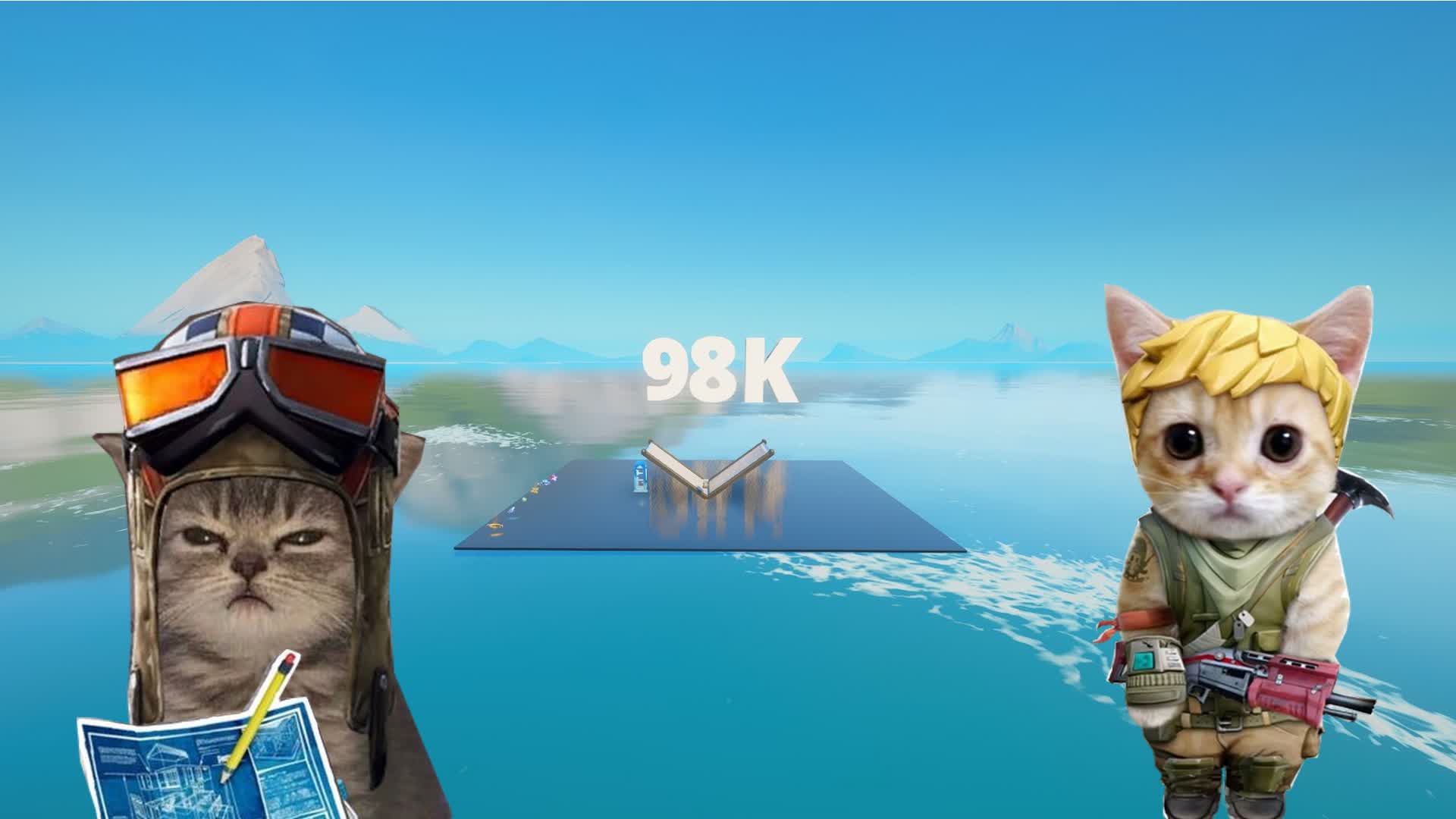 1V1 buildfight 98K😩