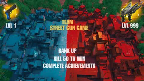 RED VS BLUE TEAM STREET GUNGAME