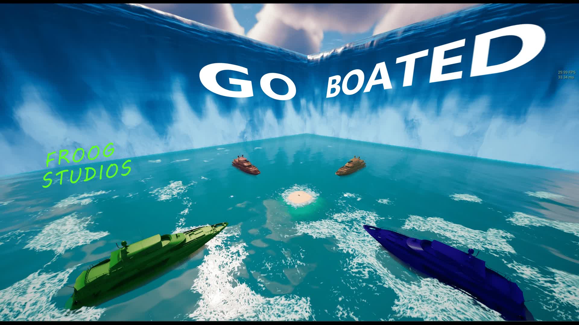 GO BOATED 4v4v4v4 612066722958 by froog Fortnite Creative Map Code