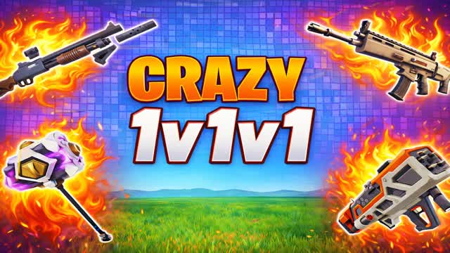 🔫Crazy 1v1v1-1v1🔫