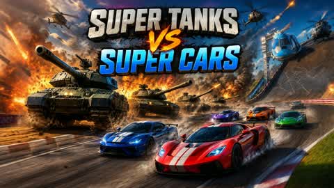 super tanks vs. super cars