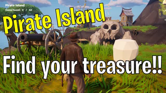 Pirate Island - find your treasure