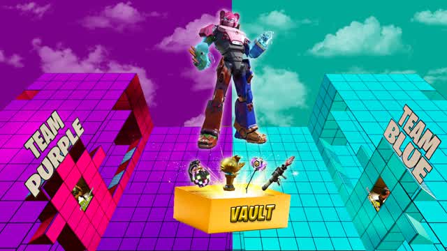 🦸 Super Purple vs Blue💜💙