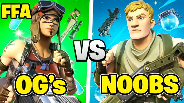 OG VS NOOB FFA đ