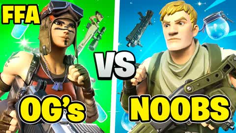 OG VS NOOB FFA 🏆