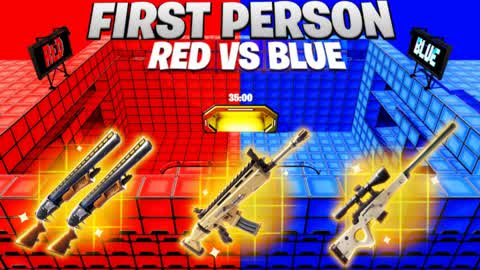FIRST PERSON RED VS BLUE 🔴🔵