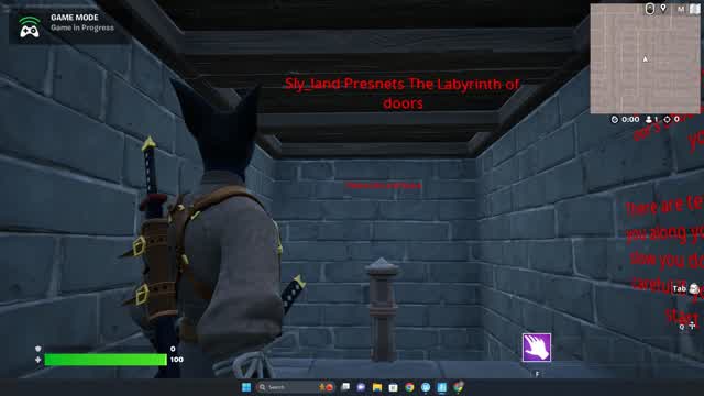 Capture 1 – Labyrinth of doors