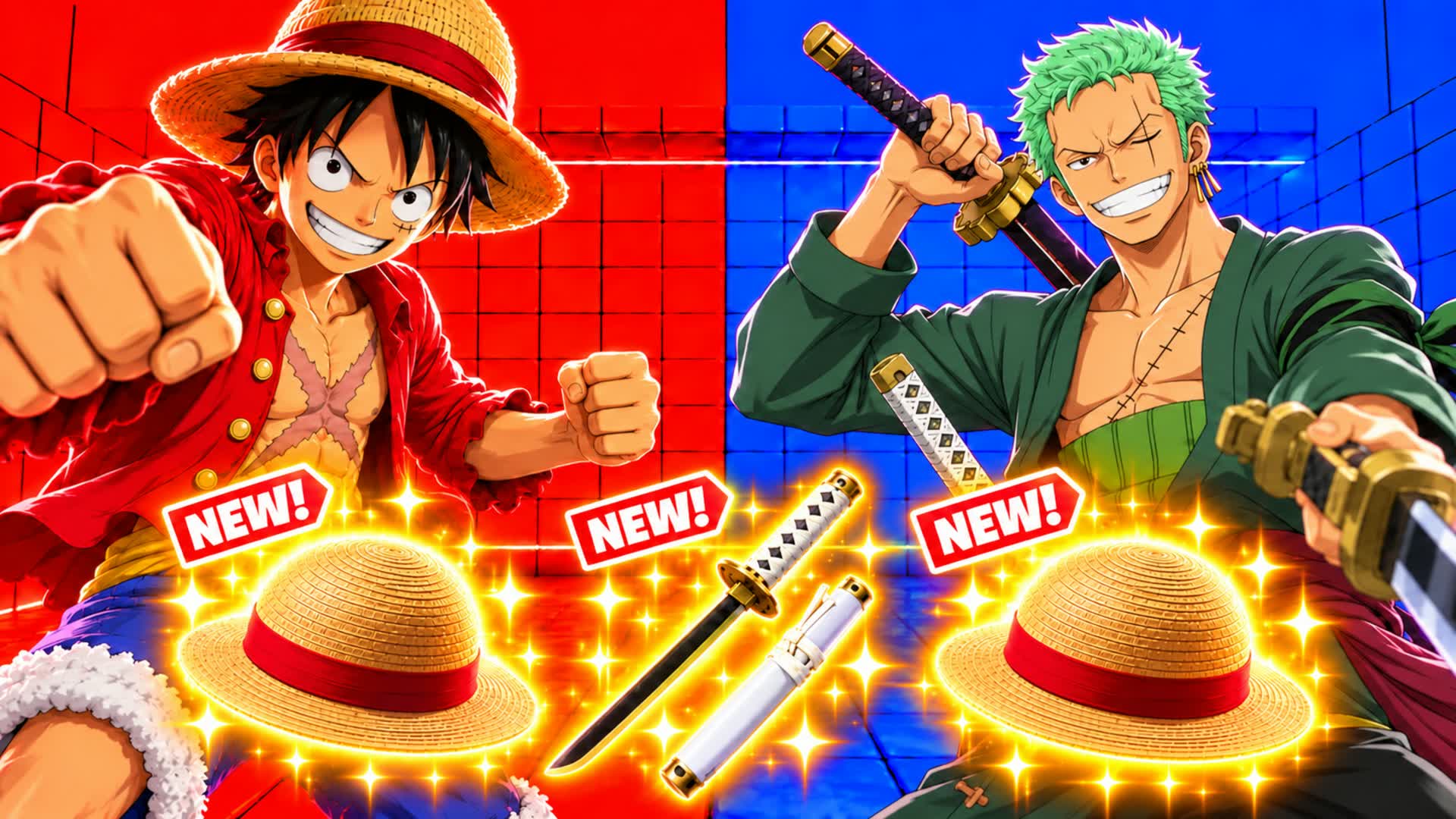 ONE PIECE RVB RED VS BLUE ๐ด๐ต