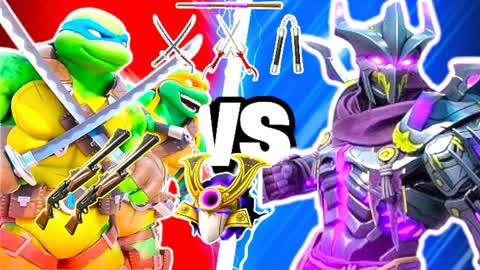 TMNT 🔵 Ninja turtles Vs shredder🍇