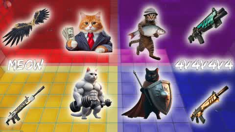 😼 MeowMeow 4v4 Base Zonewars 😼