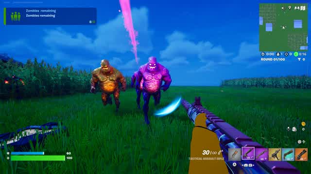 Zombies Warzz the farm