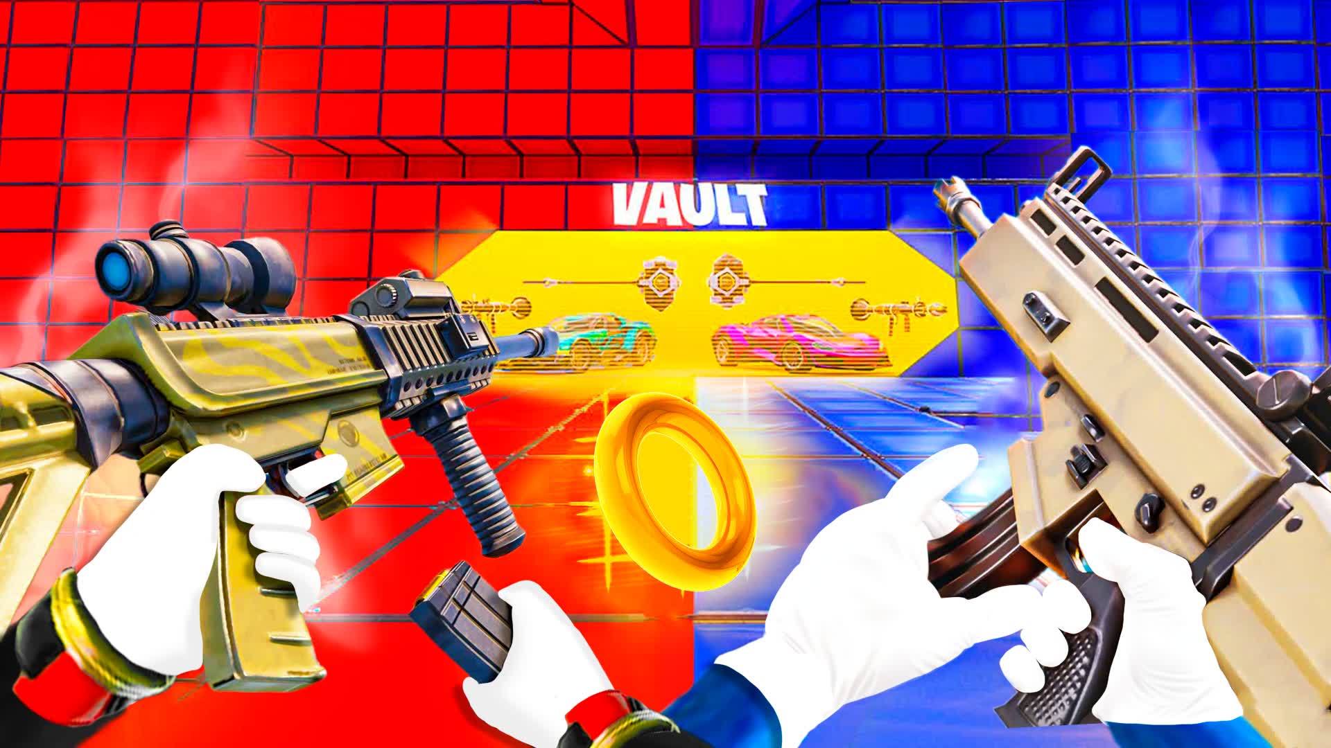 FPS SONIC VS SHADOW 🔴🔵 RED VS BLUE