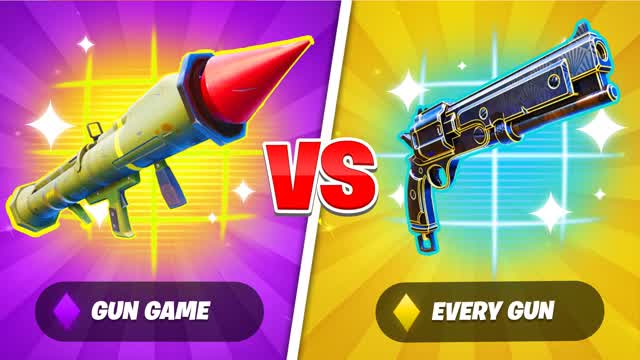 SUPER GUNGAME WITH EVERY GUN