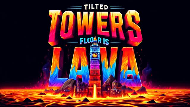 🔥TILTED TOWERS FLOOR IS LAVA ZONE WARS