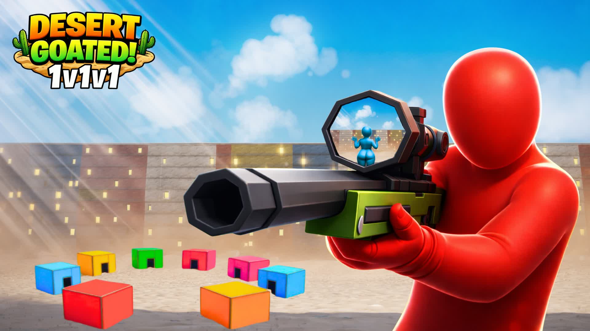 デザートゴート1v1v1 (リロード)