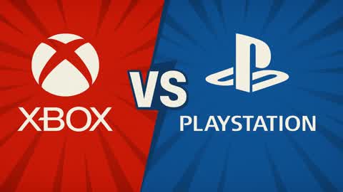 Xbox Vs Playstation Red Vs Blue