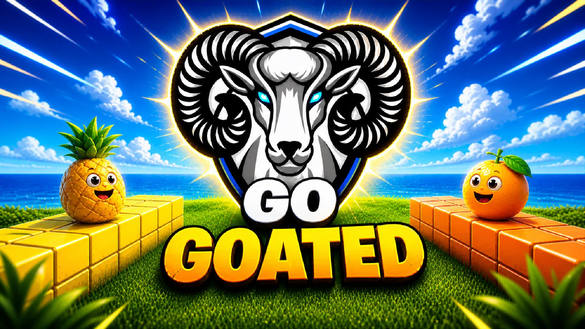 🐐 GO GOATED! 🌩 by DZIEDZIC