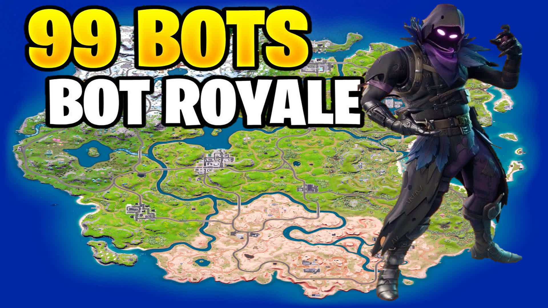 98 bots battle royale Minecat Edition