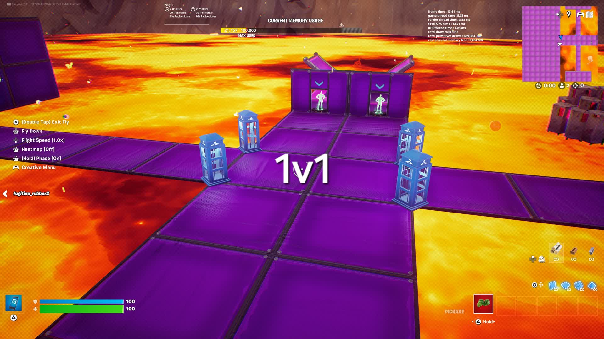 ボルカーノ 1v1