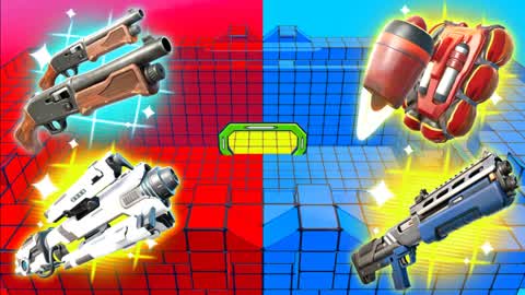 RED VS BLUE 🔴🔵 ALL CHAPTER 7 WEAPONS