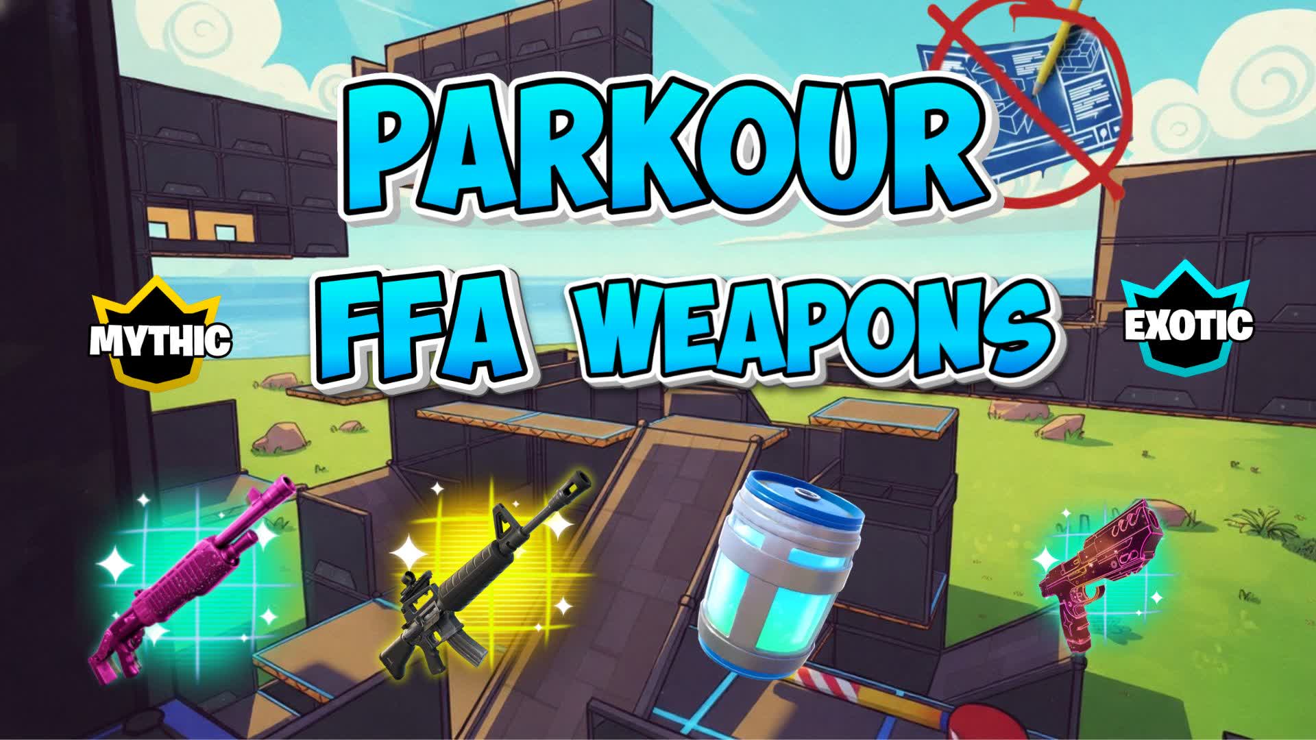 パルクールのフリー フォー オール