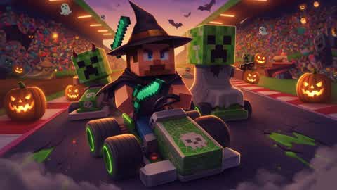 👑Minecraft Halloween Race👑