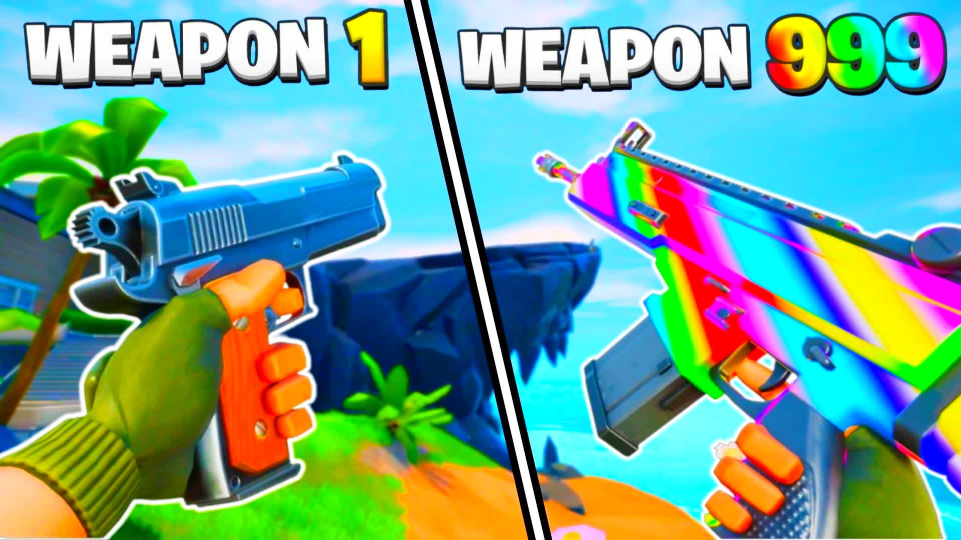 THE SHARK GUN GAME🎯FIRST PERSON