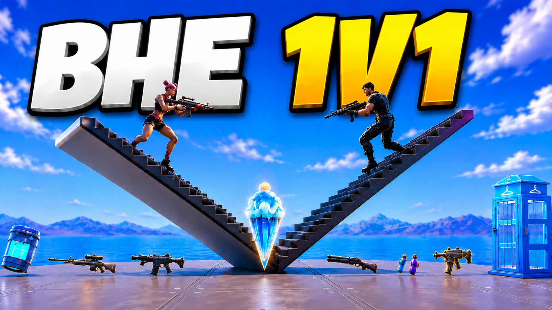 1V1 BHE ARENA — Fortnite island 4561-7157-3163 by flipdiproMLM