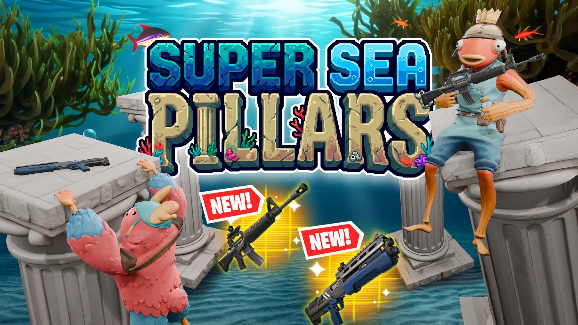 Super Sea Pillars 🌊