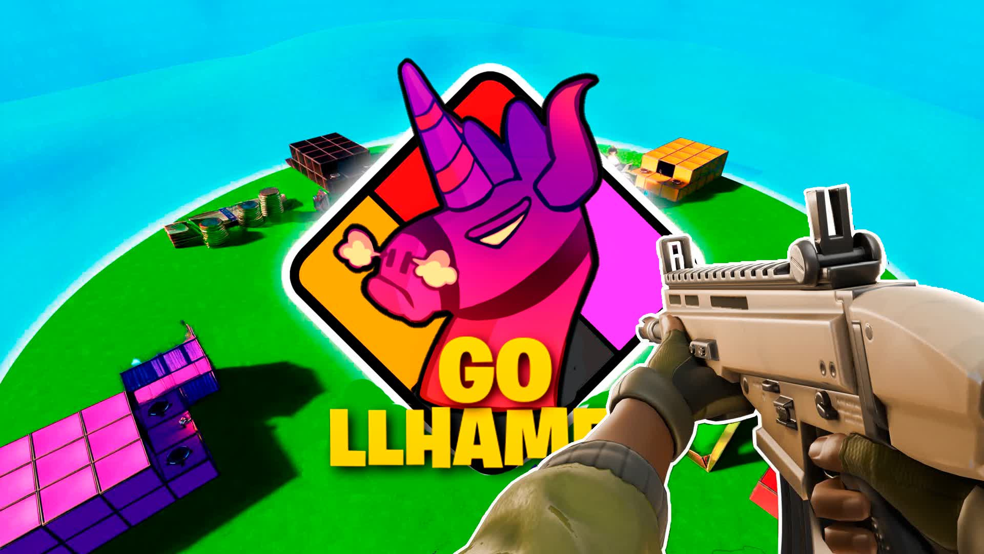 FIRST PERSON GO LLHAMMED ZONE WARS