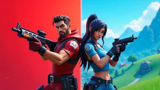 Red VS. Blue Simple