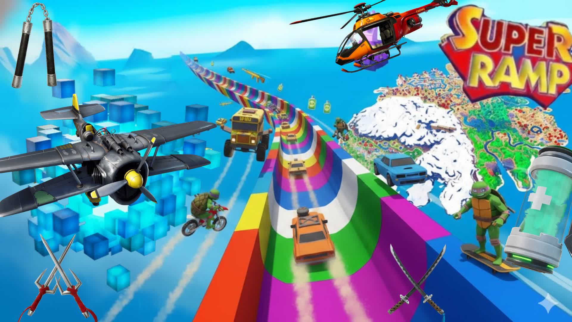 TMNT RAMP CUSTOM CARS 🚗 CAR GAMES c2