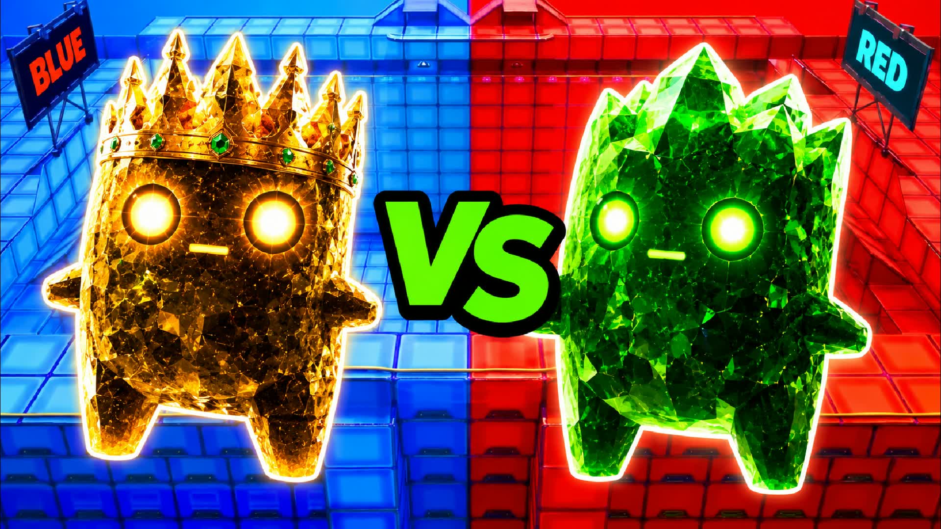 RED VS BLUE 🔴🔵 00192 8572-0397-3669 by somsom13 - Fortnite