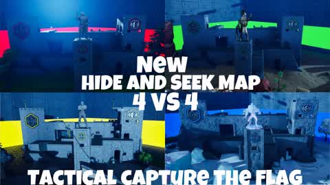 Tactical 4Vs4 Capture the Flag