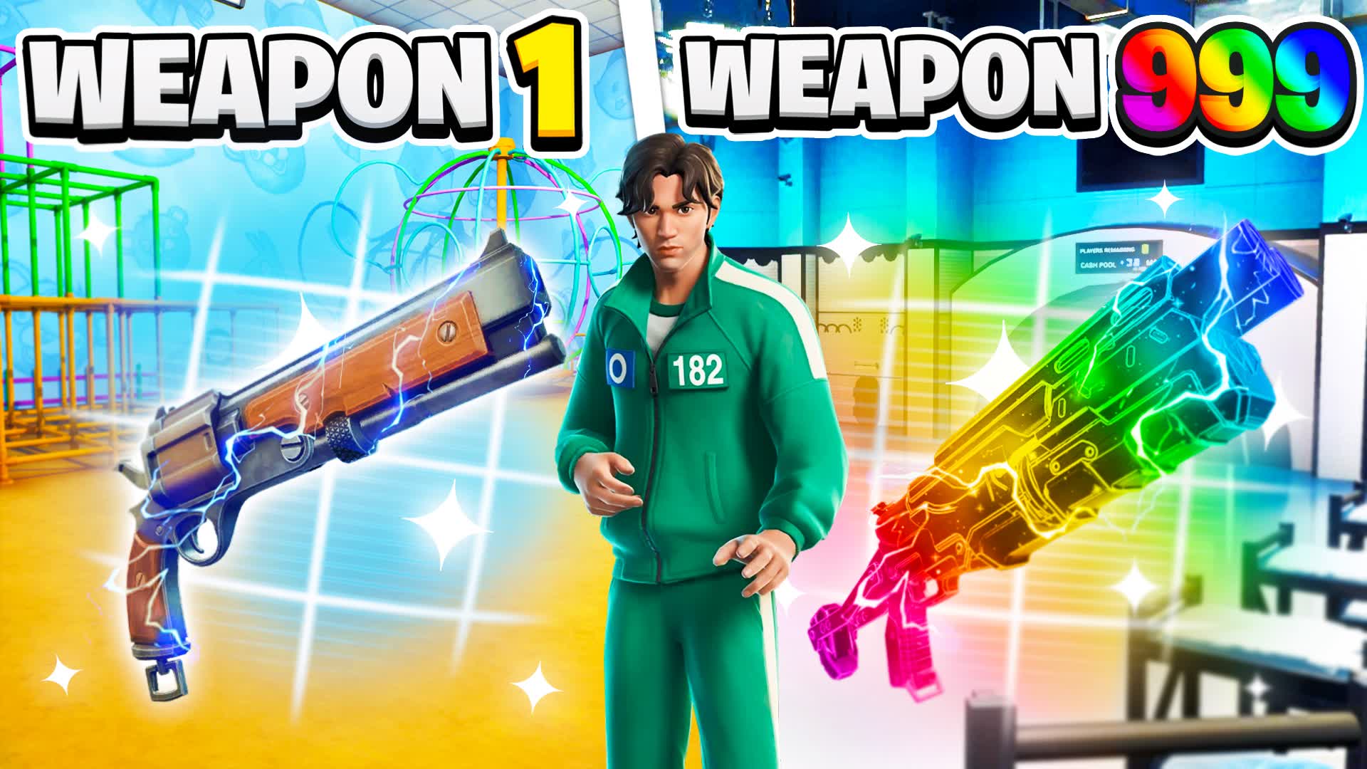 SQUID GUN GAME 🦑 ONE SHOT 🎯