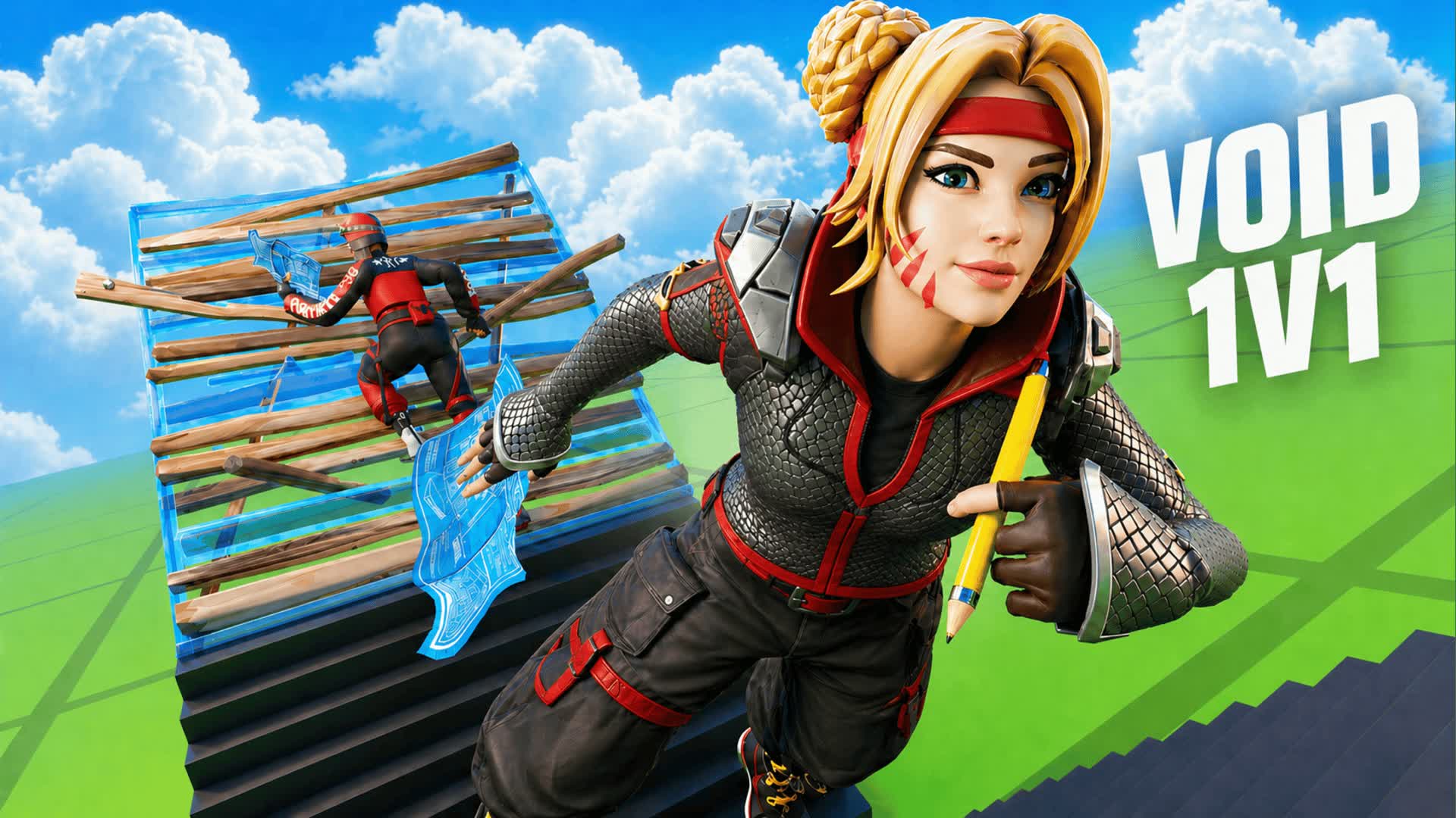 VOID 1V1 BUILD FIGHTS (200 PUMPS)