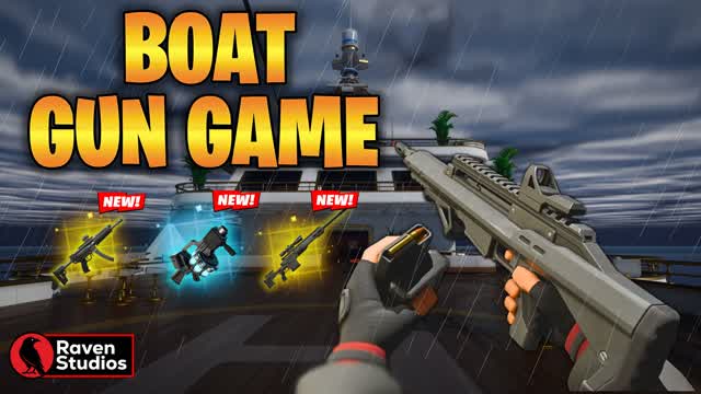 BOAT GUN GAME! PVP