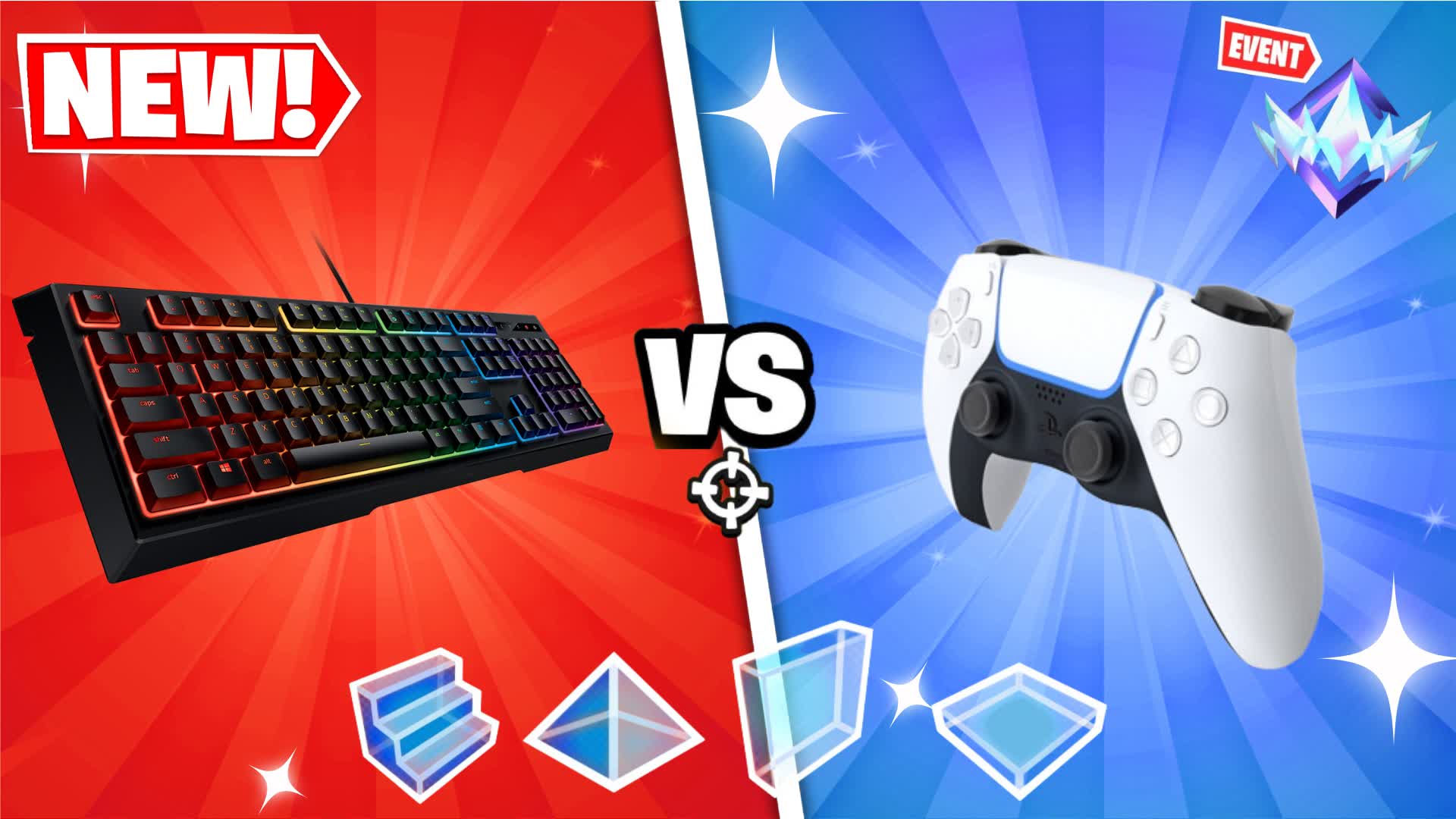 ⭐️ PC VS PS5 🔴🔵