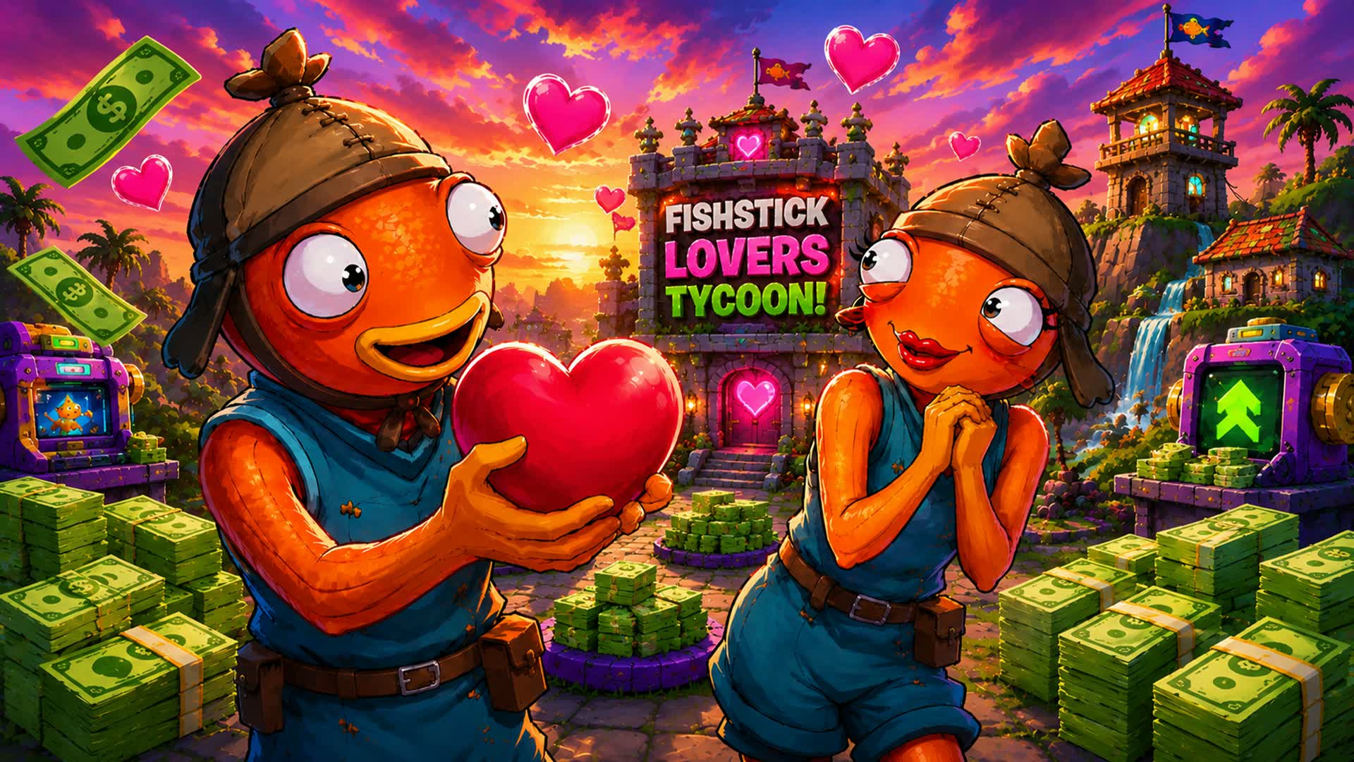 Fishstick Lovers Tycoon!💖