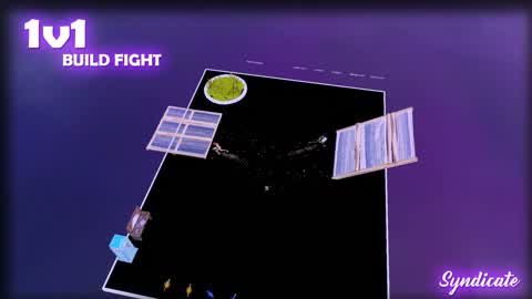 1v1 build fights, first person